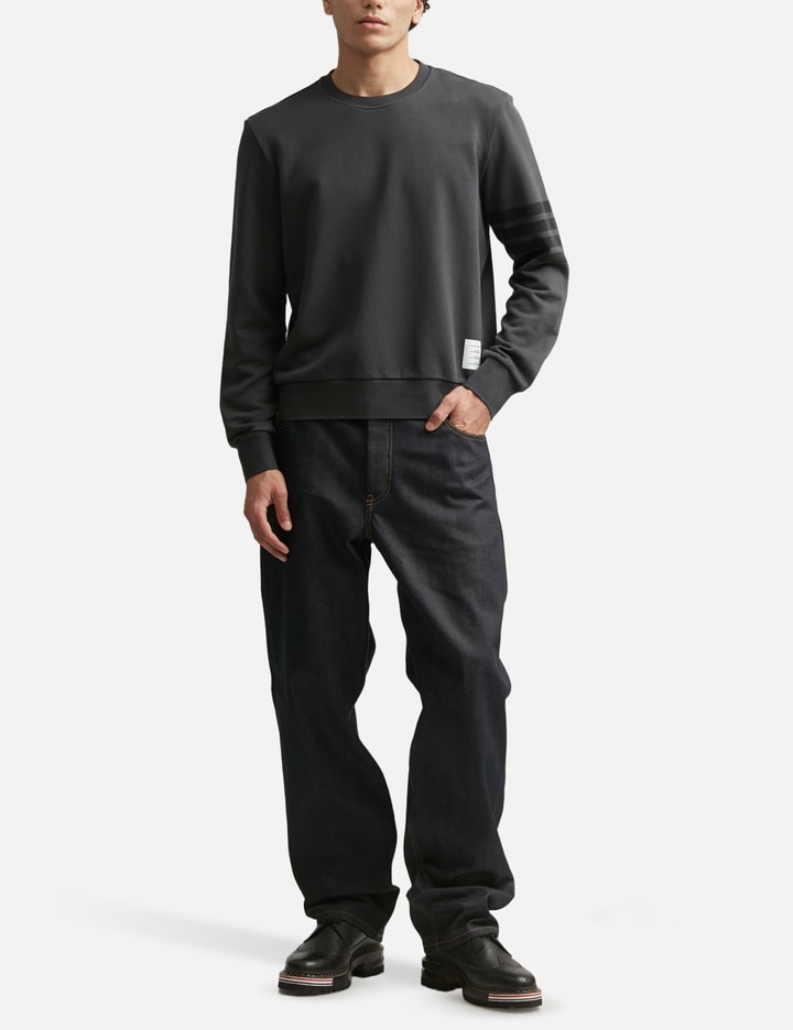 Thom Browne Loopback 4-Bar Sweatshirt