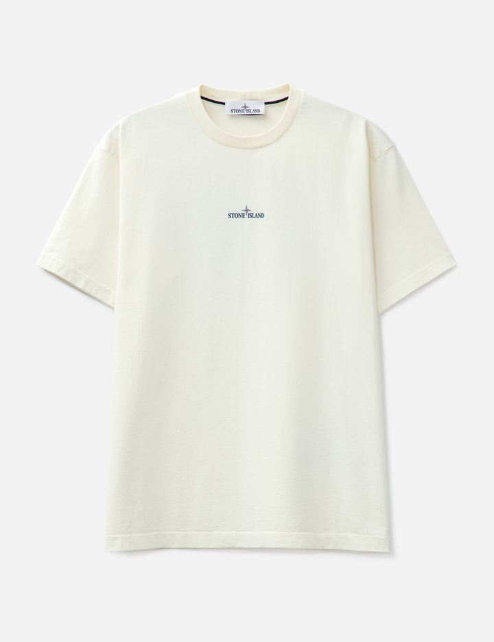 Stone Island Cotton Crew Neck T-shirt With Graphic Print