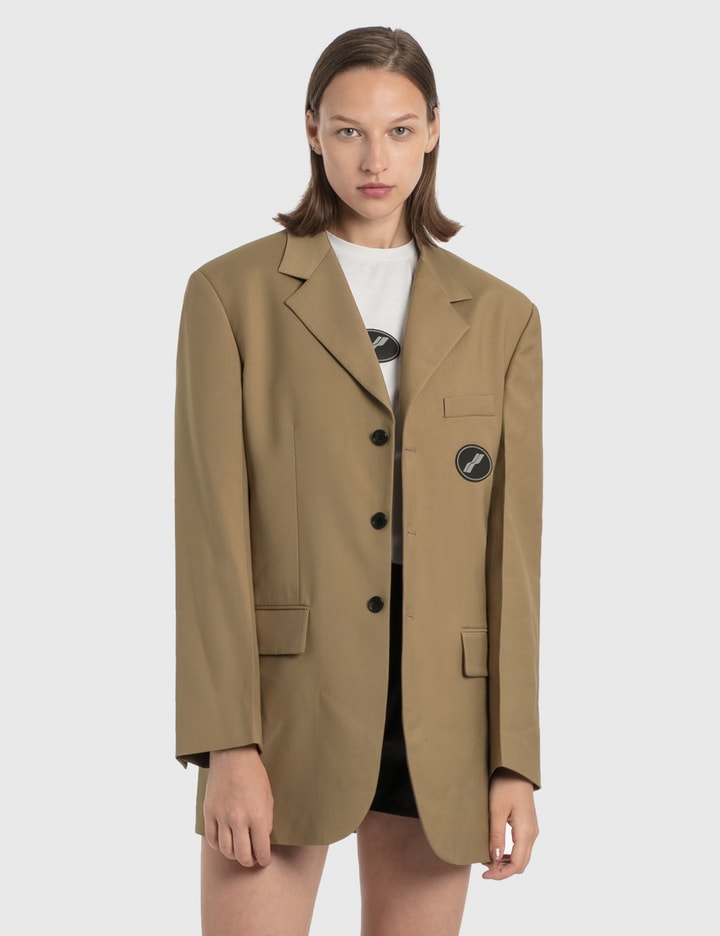 Silicone Logo Suit Blazer Placeholder Image