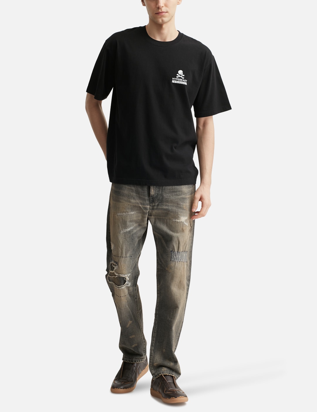 NEIGHBORHOOD X Hypebeast 20th Anniversary T-Shirt view 17