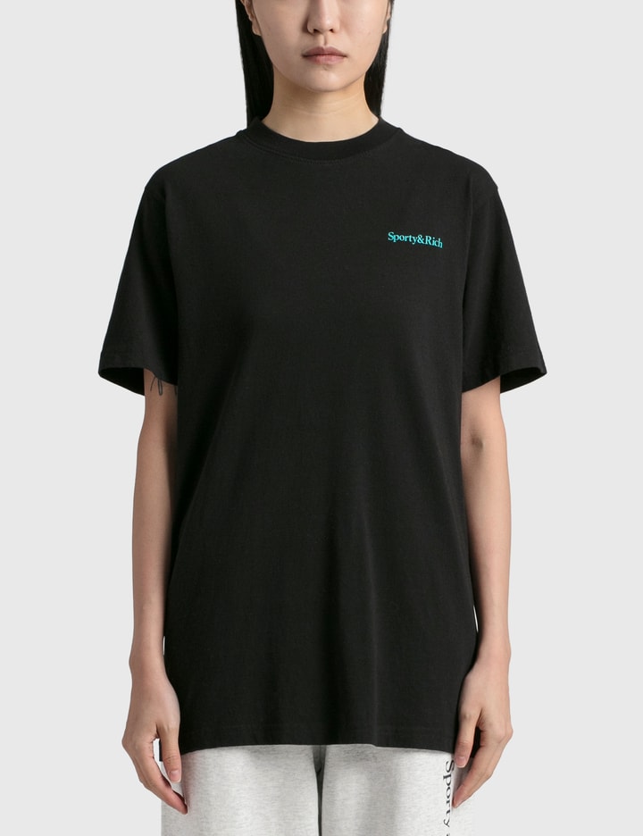 Sporty &amp; Rich Health Is Wealth T-shirt In Black