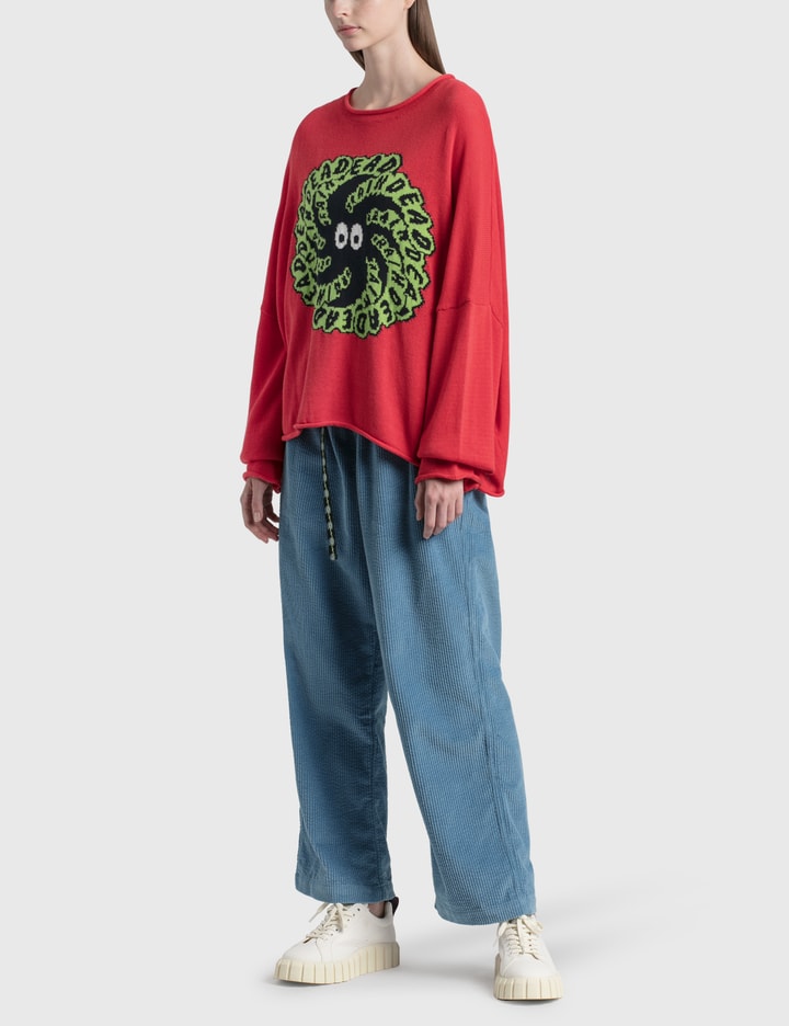 Spit It Oversized Cropped Boxy Sweater Placeholder Image