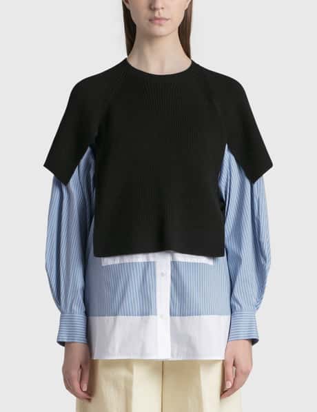 Enföld Shirt x Knit Pullover