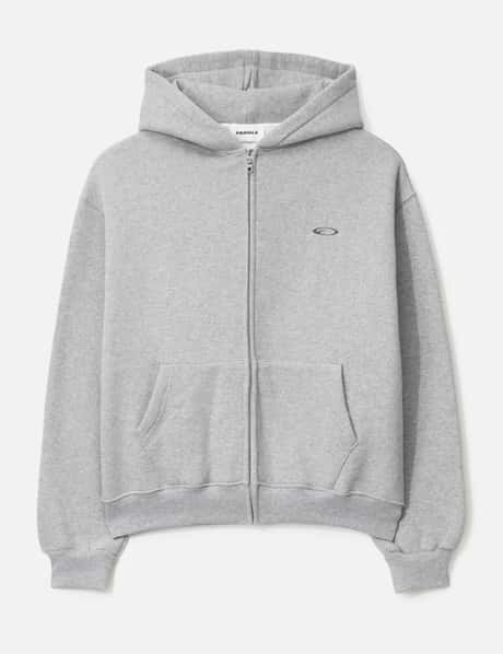 FRAGILE CLUB Heather Uniform Zip-Up