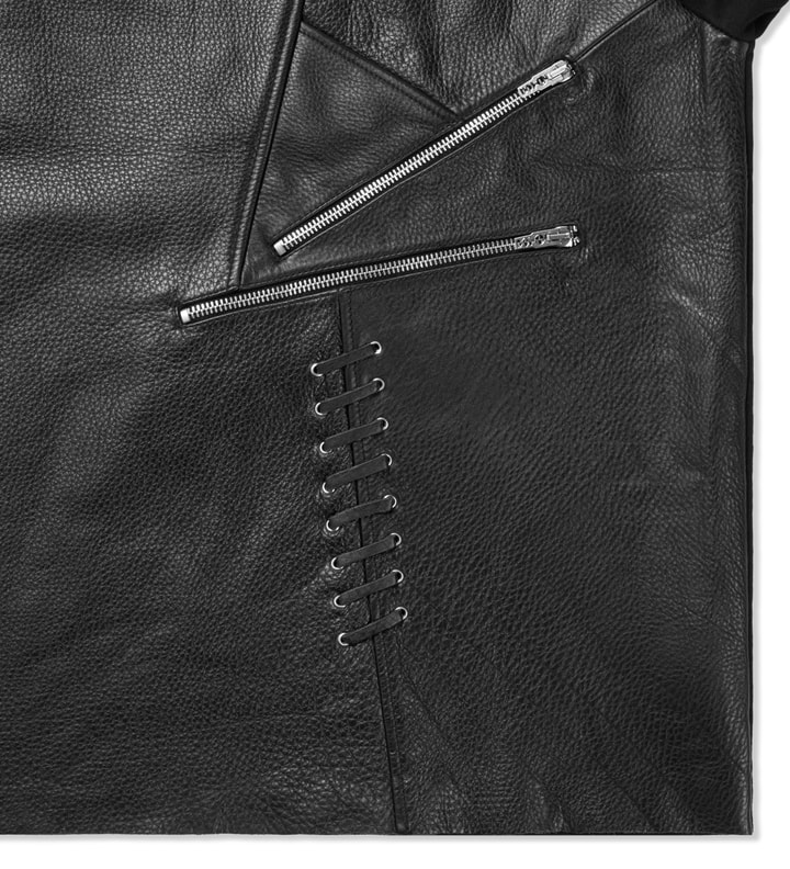 Black Fetish Leather T-Shirt Placeholder Image