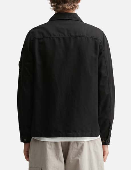 Cotton/Linen Zipped Lens Overshirt view 12