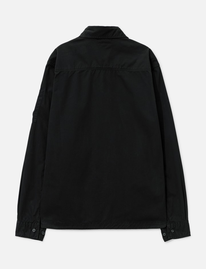 Organic Gabardine Lens Zipped Overshirt Placeholder Image