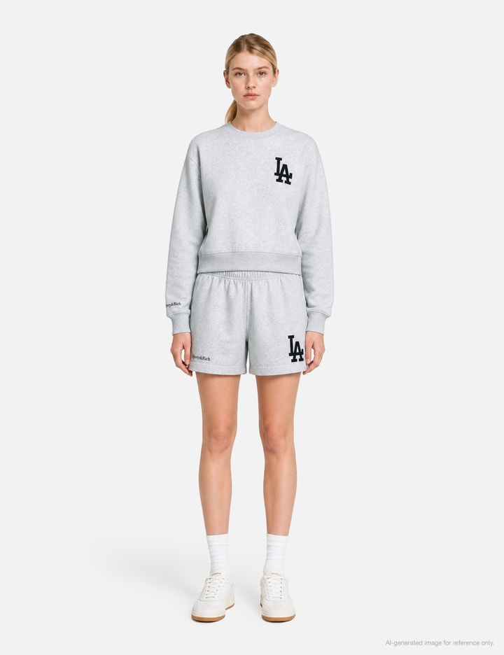 Sporty & Rich Dodgers Serif Gym Short