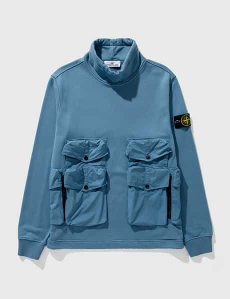 Stone Island Cotton Fleece Sweatshirt