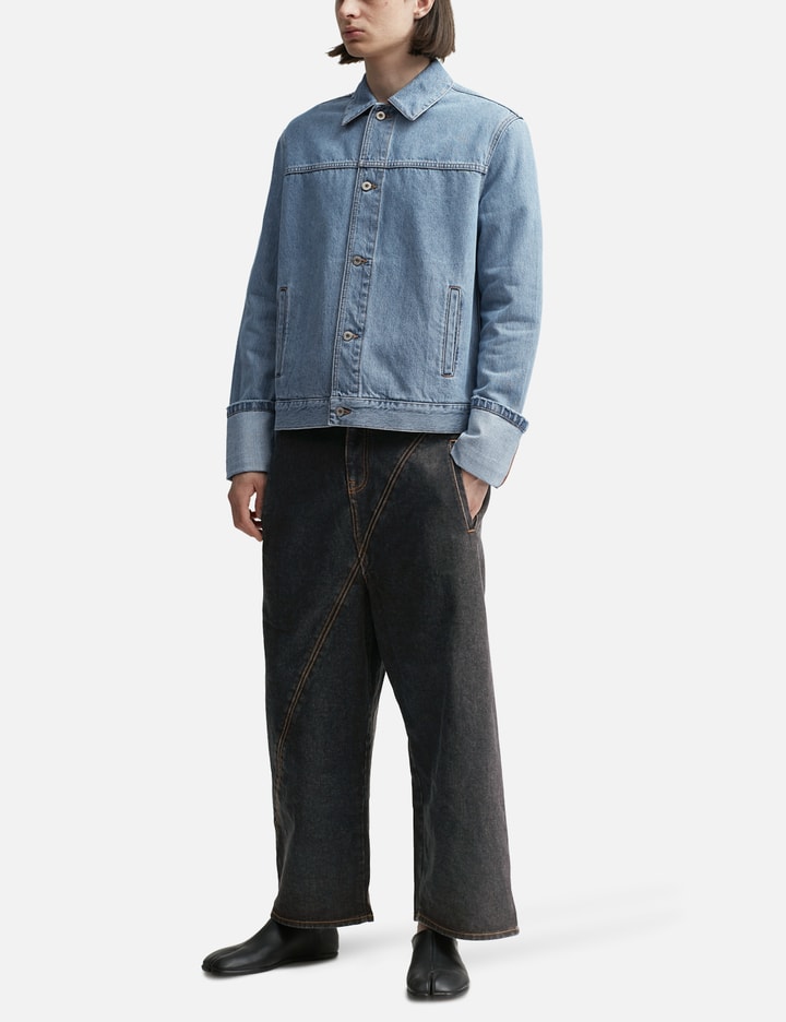 Fisherman Turn-up Denim Jacket Placeholder Image