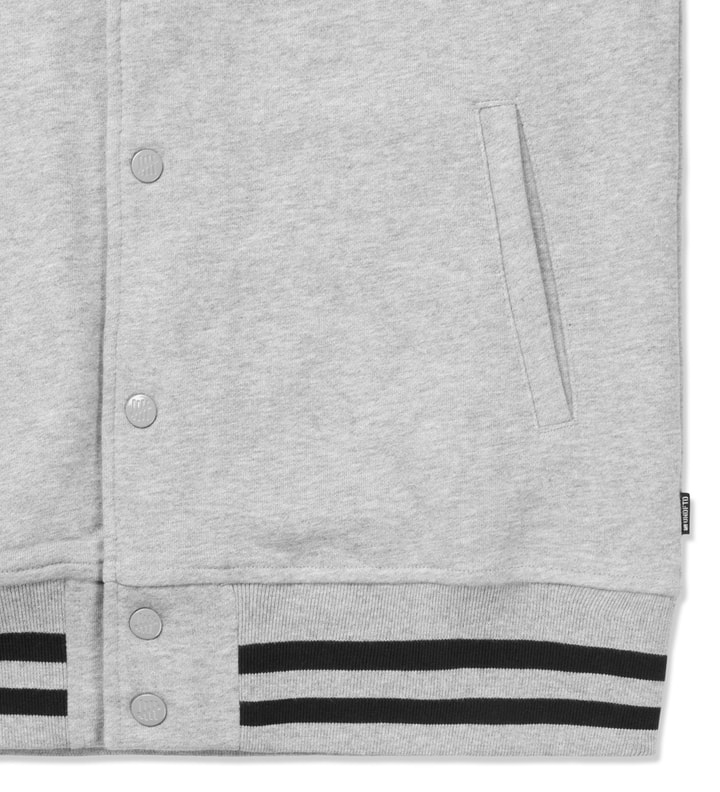 Heather Grey Script Varsity Jacket Placeholder Image