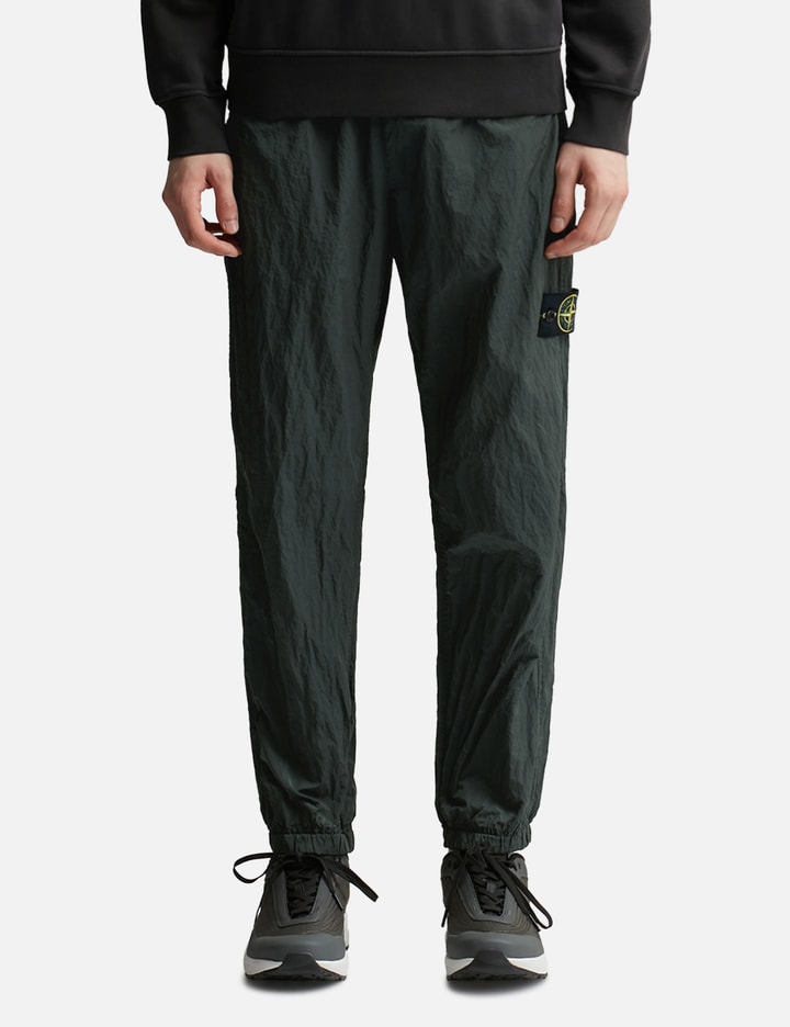 Shop Stone Island Nylon Metal In Econyl® Regenerated Nylon Sweatpants In Green