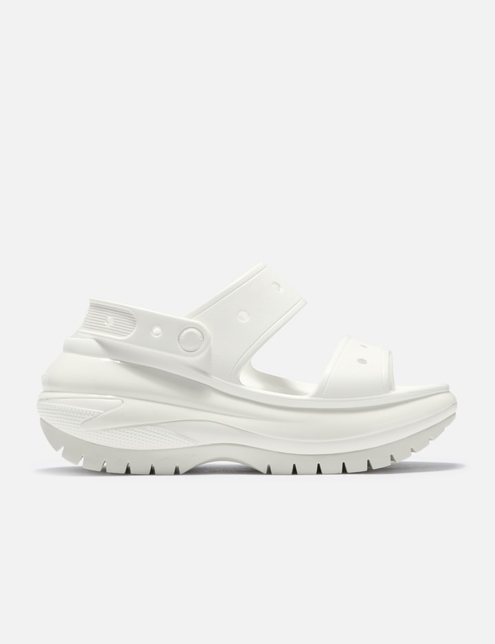 Crocs Mega Crush Sandal In White