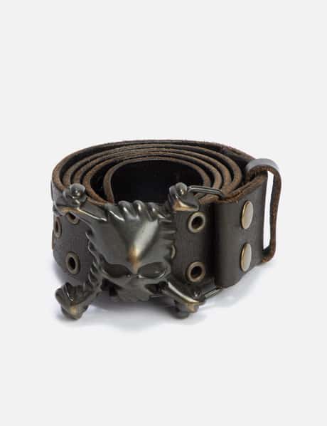 Oakley Oakley Leather Skull Belt in Black (2005)