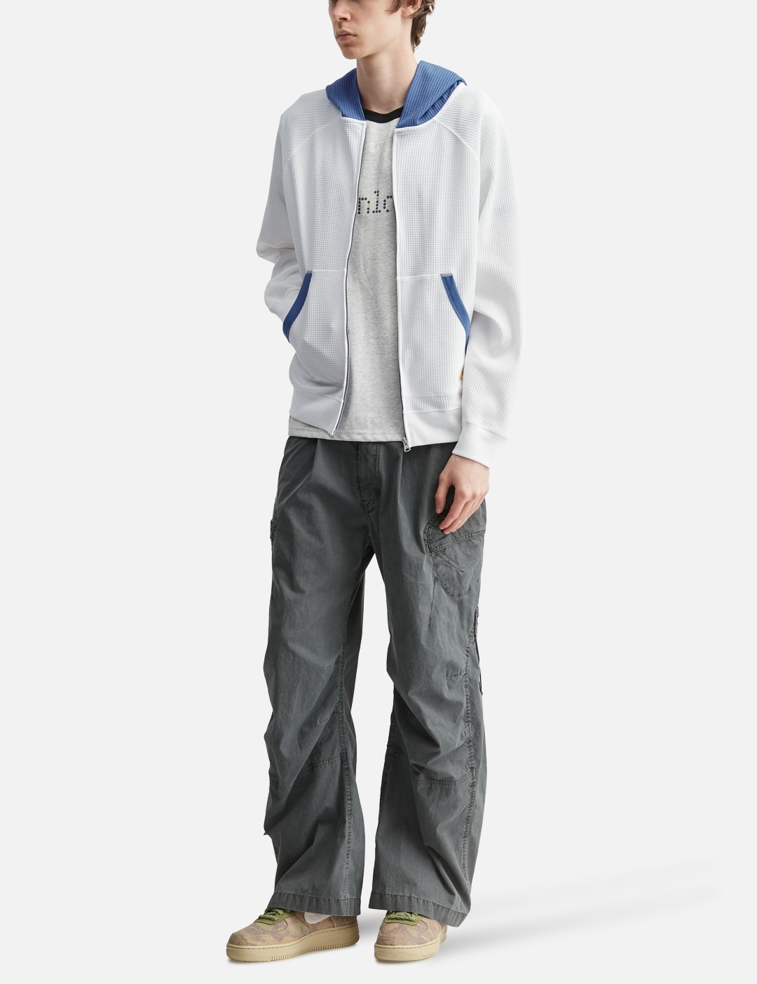Aero Waffle ZIP Up Hoodie view 20