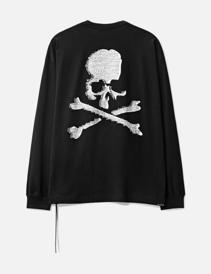 Oversized Word Skull Long Sleeve T-shirt Placeholder Image