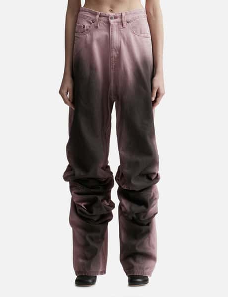 Y/PROJECT Draped Cuff Jeans