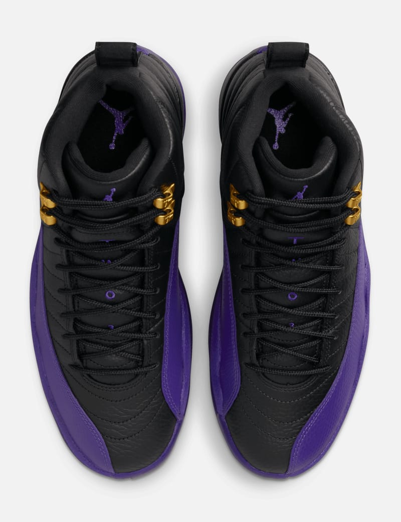 jordan 12 retro purple and black