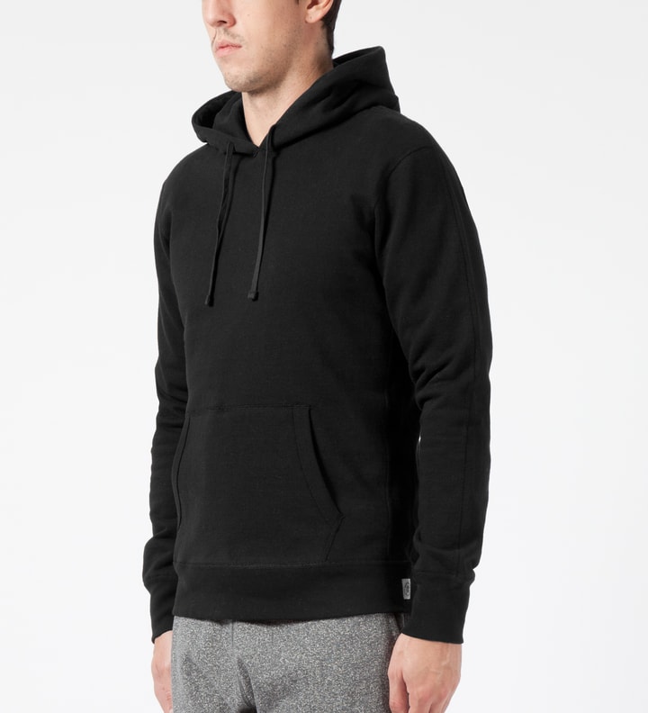 Black RC-3261 Heavyweight Terry L/S Pullover Hoodie W/ Side Zip Placeholder Image