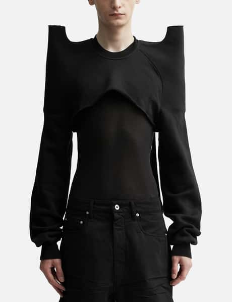 Rick Owens Drkshdw - CROPPED TECSWEAT | HBX - Globally Curated 