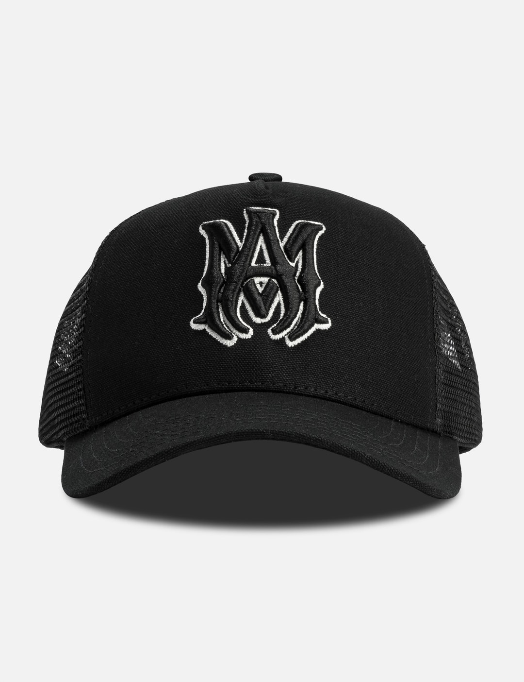 AMIRI MA Logo Trucker Hat Black MA Logo Trucker Hat - Black/White main image 3