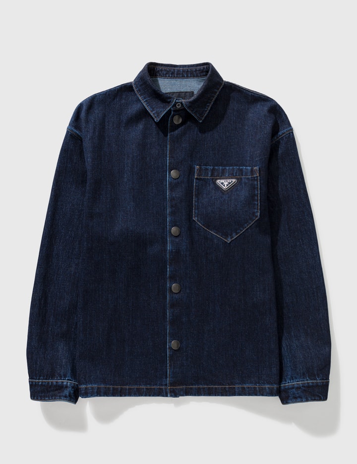 PRADA コットンニットポロシャツBLACK 2023年 - Main Image