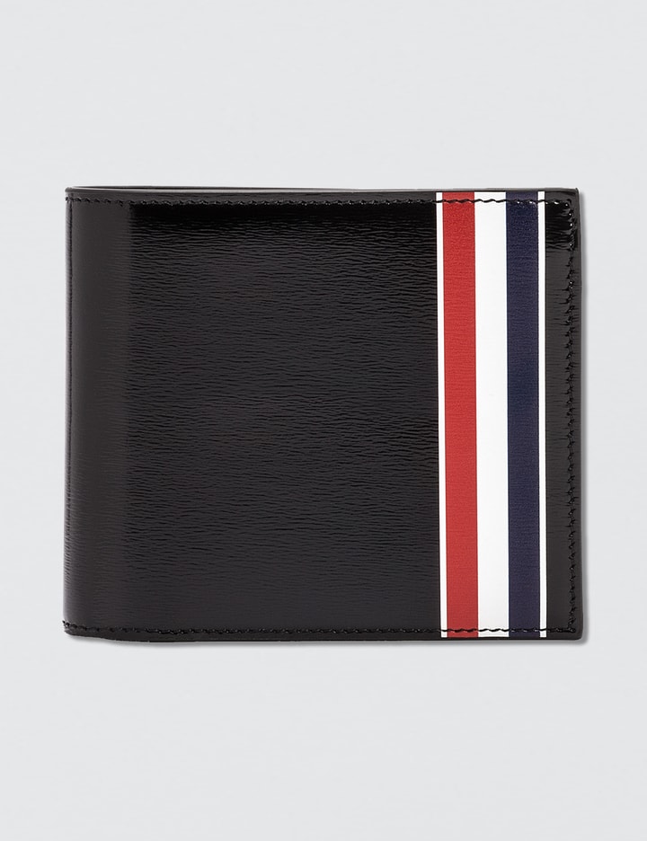 Calf Leather Billfold Wallet with RWB Printed Stripe Placeholder Image