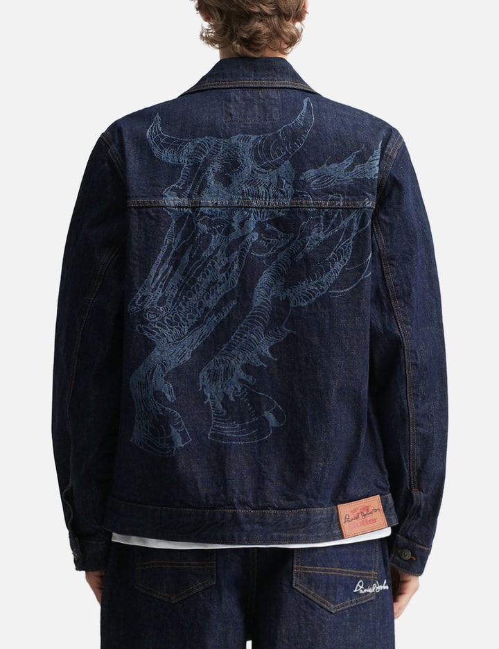 Butter Goods Butter Goods X Daniel Johnston Bull Selvedge Denim Jacket