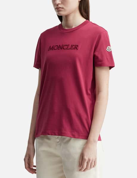 Embroidered Tonal Logo Cotton T-Shirt view 7