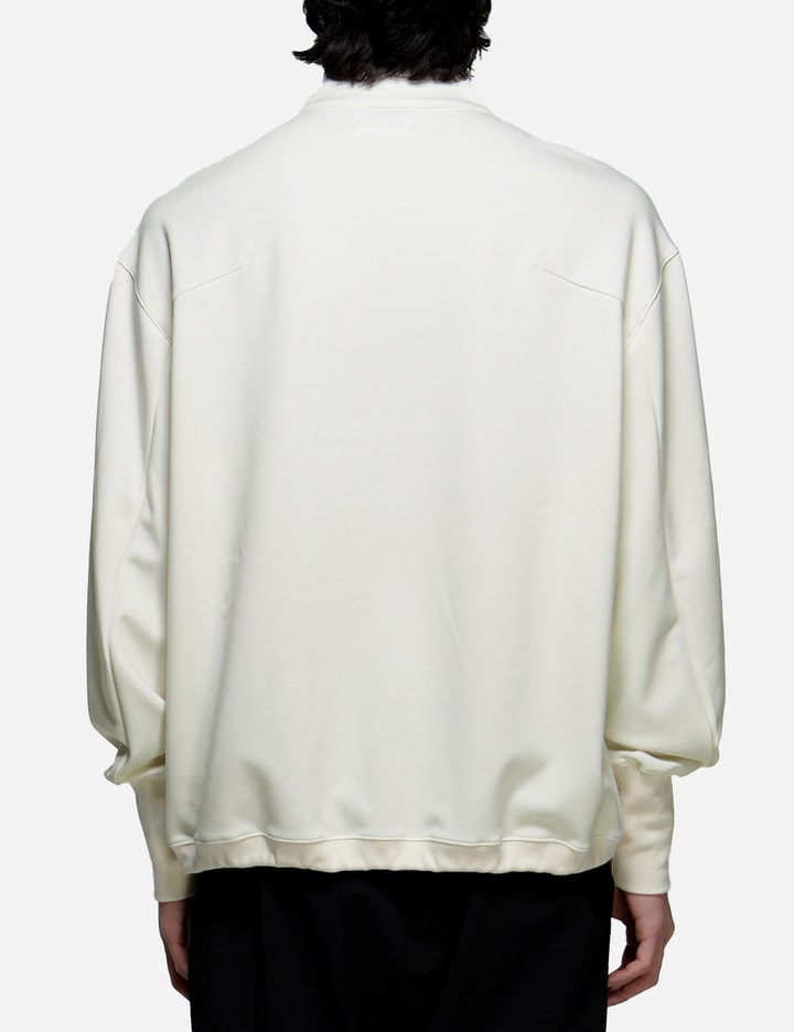 Hypegolf X Post Archive Faction (paf) Half-zip Sweatshirt In White