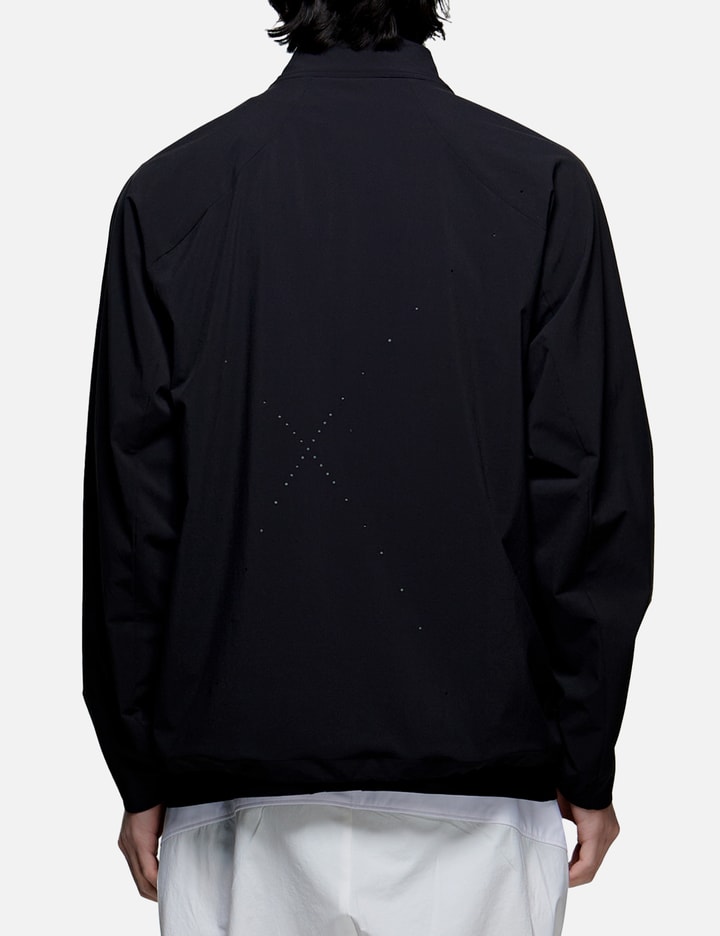 Hypegolf X Post Archive Faction (paf) Perforated Windbreaker In Black