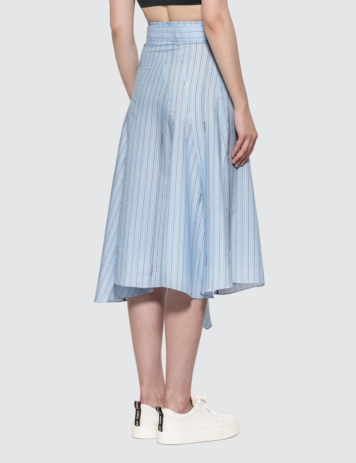 JW Anderson Asymmetric Belted Panelled Skirt
