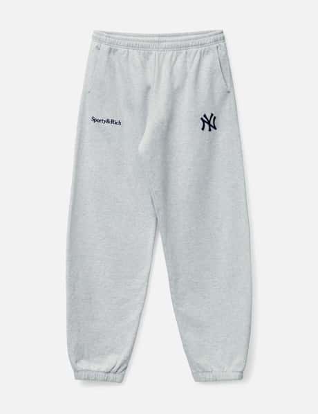 Sporty & Rich Yankees Serif Sweatpants