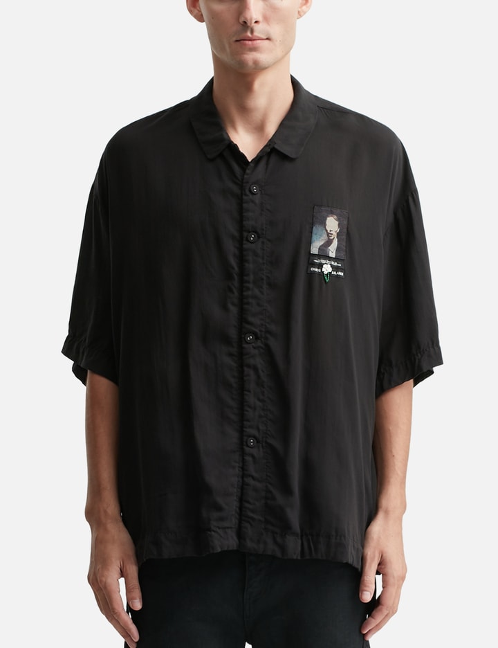 UC1E4401-2 Portrait Painting Patchwork Short Sleeve Shirt Placeholder Image
