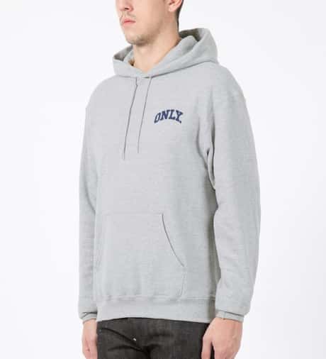 Only Ny - Heather Grey Varsity Champion Hoodie | HBX