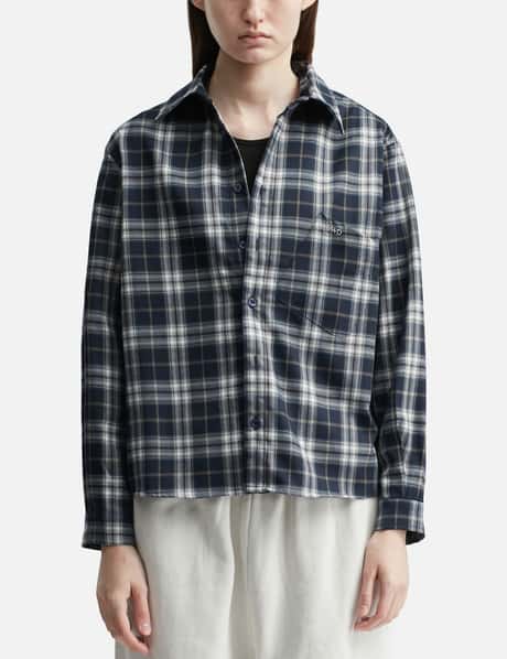 Flannel Button Up Shirt view 5