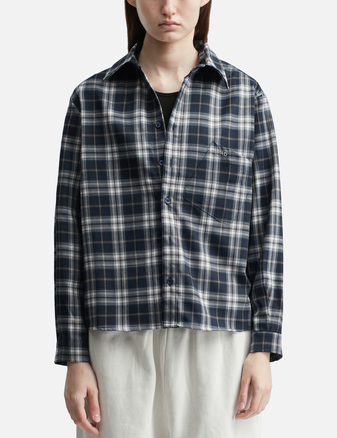 Flannel Button Up Shirt view 13