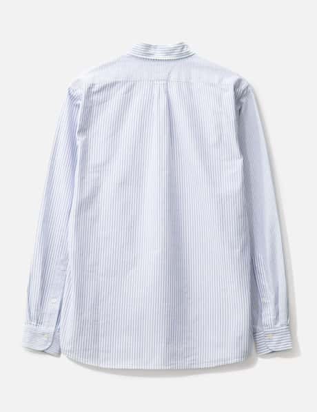 Human Made - STRIPE OXFORD BD SHIRT | HBX - Globally Curated 