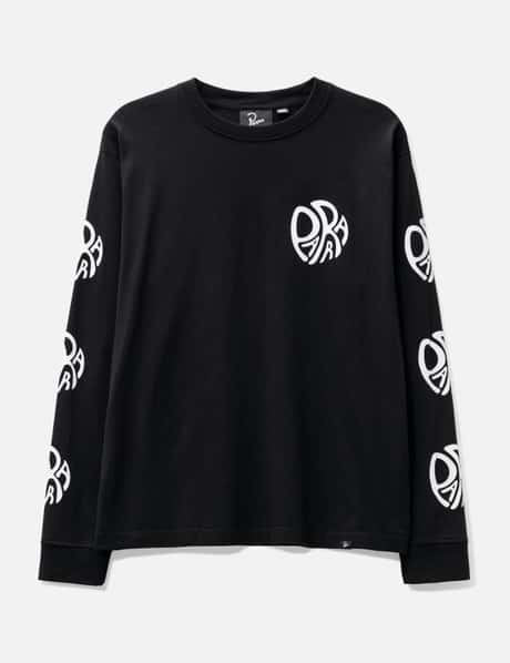 By Parra サークル ツイーク ロゴ ロングスリーブ Tシャツ