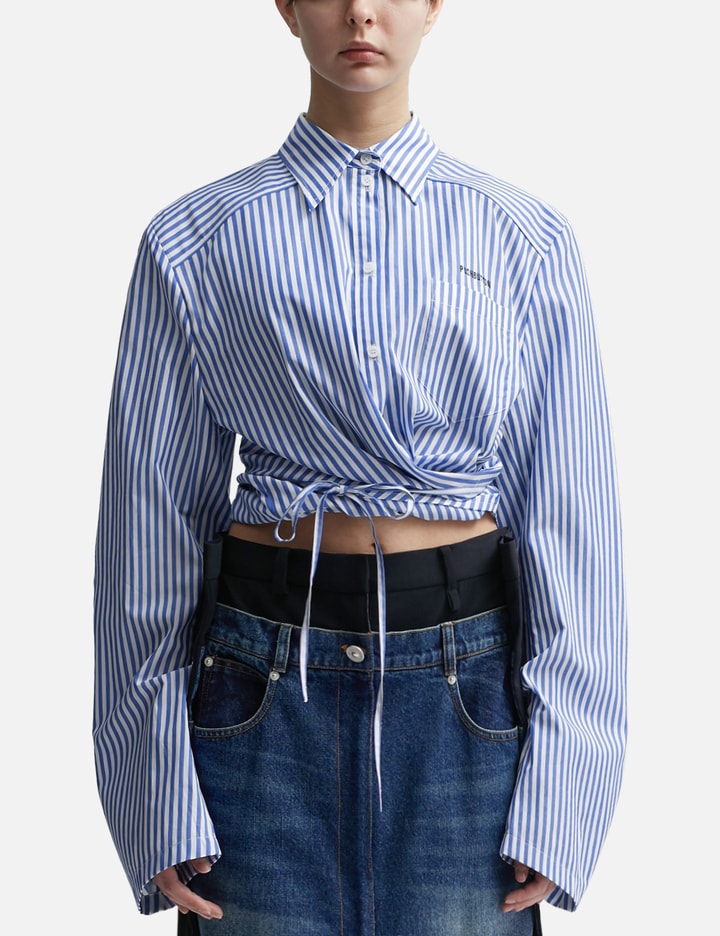 Stripe Tie Shirt Placeholder Image