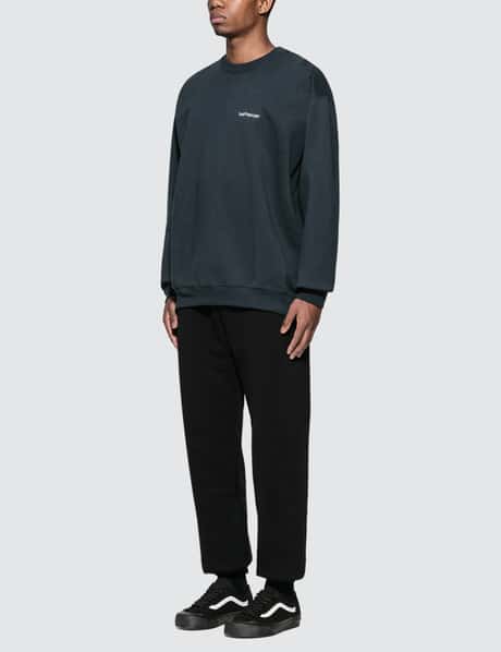 Saintwoods - Saintwoods Navy Sweatshirt | HBX - ハイプビースト 