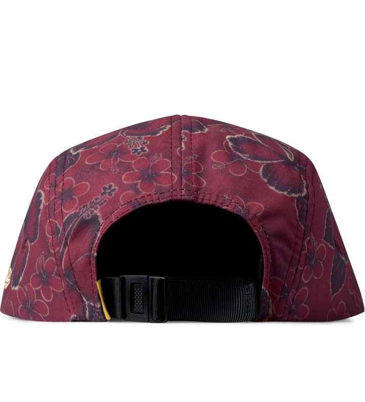 Burgundy Gold Flake New Era Camp Cap Placeholder Image