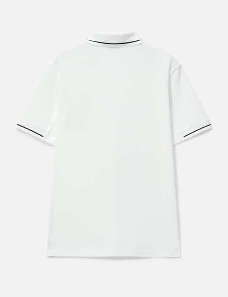 Logo Patch Cotton Polo Shirt view 8