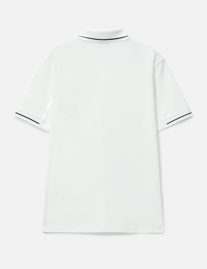 Moncler Logo Patch Cotton Polo Shirt