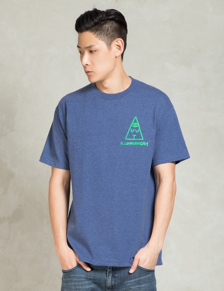 Heather Blue Illuminaughty T-Shirt Placeholder Image