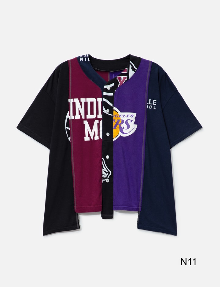 4 Cuts Wide College Baseball Shirt Placeholder Image