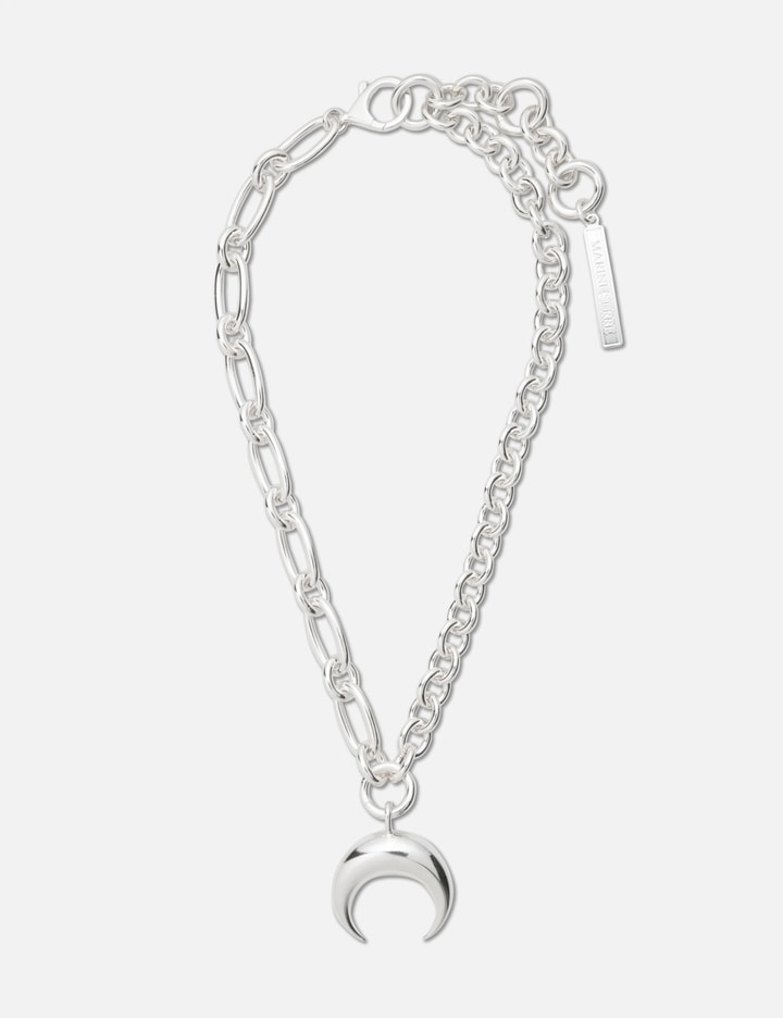 REGENERATED TIN MOON CHARMS NECKLACE Placeholder Image