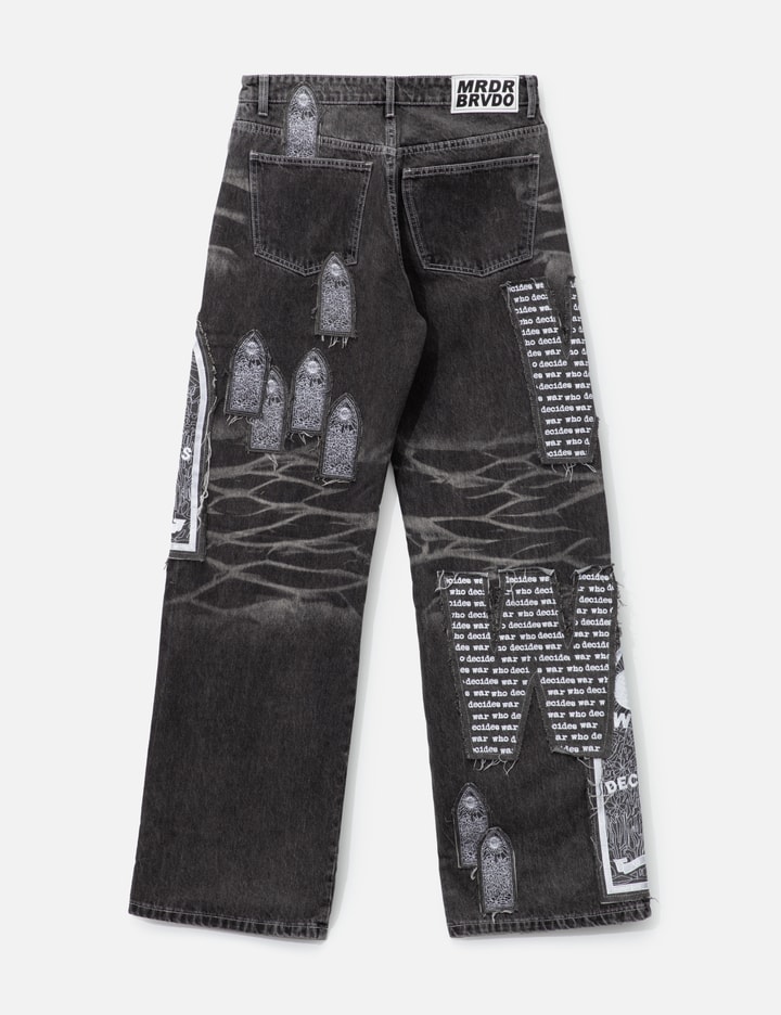 Motif Patched Denim Placeholder Image