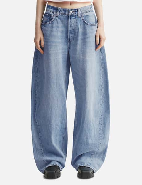 T By Alexander Wang Blowup Mid Rise Jeans