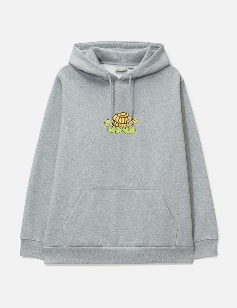 90s タートルプリント フーディー Hoodie Sea Turtle FleecenStuff 